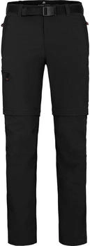 Bergson Baker Zipp-Off Herren Wanderhose schwarz