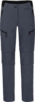 Bergson PORI Zipp-Off Damen Wanderhose ombre blau schwarz 922