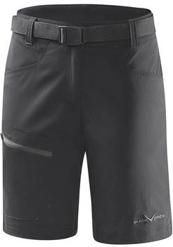 Black Crevice Trekking Shorts schwarz