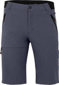 Bergson Arresö Comfort Bermuda Herren Wandershorts grau blau