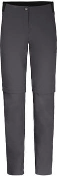Bergson Outdoorhose AALBORG Vario Zipp-Off slim grau