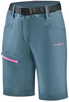 Black Crevice Trekking Shorts blau pink