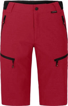 Bergson Outdoorhose LEBIKO Bermuda Wandershorts rot