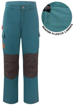 Trollkids Trollheimen Hose Kinder teal blau