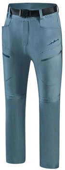 Black Crevice Zip Off Leg Trekkinghose blau stahlblau