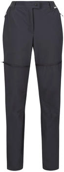 Regatta Damen Zip-Off-Hose seal grey