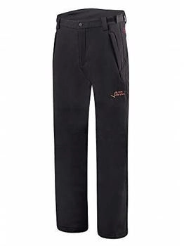 Black Crevice Softshellhose schwarz rot