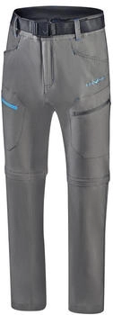 Black Crevice Zip Off Leg Trekkinghose anthrazit blau