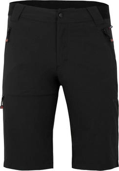 Bergson Arresö Comfort Bermuda Wandershorts schwarz