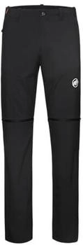 Mammut Outdoor Zip Off Pants Herren schwarz