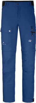 Bergson FROSLEV Comfort Wanderhose recycelt elastisch Taschen monaco blue 399