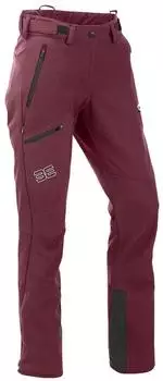 Maul Sport Berghütte XT Tourenhose Hosenträger weinrot