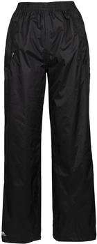Trespass QIKPAC Damen Regenhose schwarz