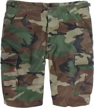 Normani Herren Bermuda Ripstop Shorts Azizia Woodland