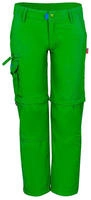 Trollkids Zipp-Off-Trekkinghose "Oppland" - Regular fit - in Gr&uuml;n - 92