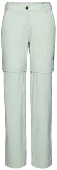 Mammut Women's Hiking V Zip Off Pants Regular (1022-02550) silver sage