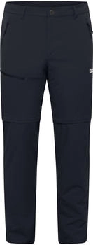 Jack Wolfskin Pico Trail Zip Off Pants Men Regular (A63905) midnight sky