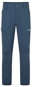 Rab Incline Hose tempest blue schwarz