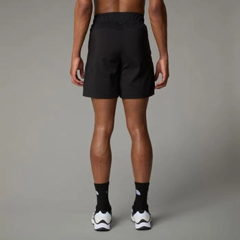The North Face Shorts tnf schwarz – Materialqualität mit Fokus auf Feuchtigkeitsmanagement