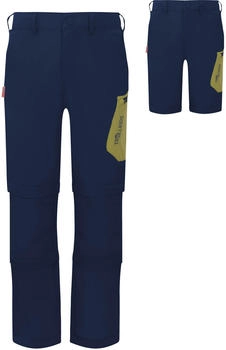 Trollkids Preikestolen Double Zip-Off Hose Kinder blau schwarz