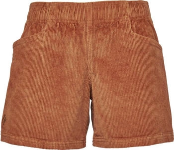 Black Diamond Dirtbag Corduroy Shorts orange rot