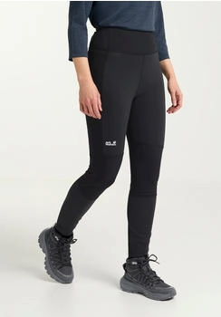Jack Wolfskin Hike With Me Tights Damen schwarz