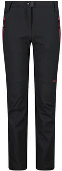 CMP Kinder Softshell Hose blau schwarz