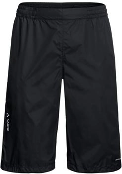 VAUDE Outdoorshorts 'Drop' schwarz silber
