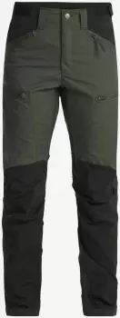 Lundhags Makke Hose kurz forest gr&uuml;n schwarz