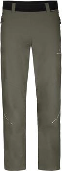 Bergson Regenhose SEETH Thermo lang grau grün