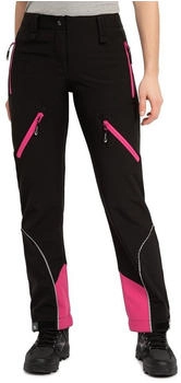 Rock Creek Softshell Outdoor Hose (D-444) schwarz/pink