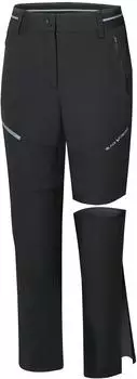Black Crevice T-Zip Off Leg Trekkinghose mit abnehmbaren Beinen schwarz