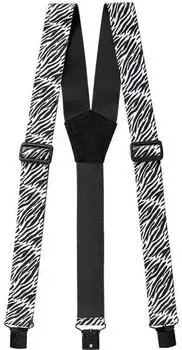 Maier Sports Zoozeal Hosenträger schwarz/weiß allover