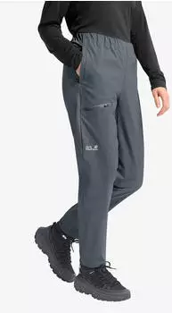 Jack Wolfskin Prelight Trail Pants grey odessa