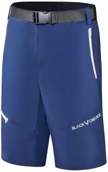 Black Crevice Trekking Shorts Springbreak blau
