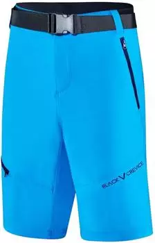 Black Crevice Trekking Shorts Springbreak hellblau