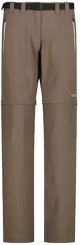 CMP Damen Zip-Off Wanderhose (3T51446) toffee/karamell