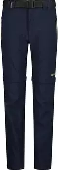 CMP Softshell Hose Kinder (3T51644) b.blau/limegreen