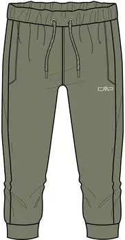 CMP Women Extra Light Pants (3C48476) avocado