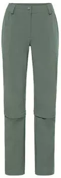 VAUDE Women's Farley Stretch Capri T-Zip Pants III (4850112344) agave
