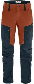 Fj&auml;llr&auml;ven Keb Trousers M Long dark navy/autumn leaf