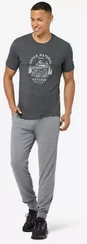 Super Natural Solution Bio Pants cashmere grey melange
