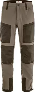Fj&auml;llr&auml;ven Keb Agile Trousers M Regular suede brown/dark olive
