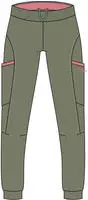 CMP 31T7696-F805-38, CMP Woman Pant Light Climb avocado (F805) 38 Damen