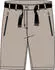 CMP Trekking Shorts mit Gürtel (3T51146) sabbia-antracite