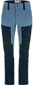 Fj&auml;llr&auml;ven Keb Trousers Curved W Short (86705) dark navy/dawn blue