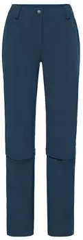 VAUDE Farley Stretch Zip-Off zu 3/4 Hose Damen (48501) dark sea