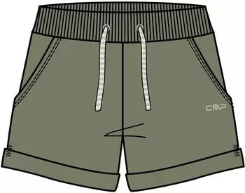 CMP Kid Bermuda (35D7745) avocado