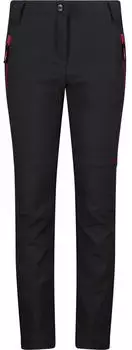 CMP Girl's Slim/Fit Softshell Hose mit weitem Beinabschluss (30A1465) antracite-amaranto