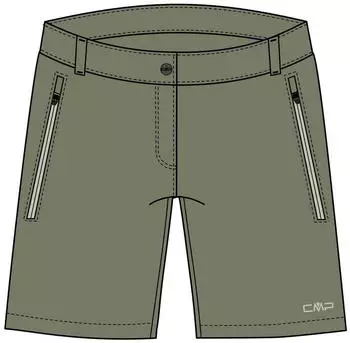 CMP Kids Trekking Shorts (35T5165) avocado